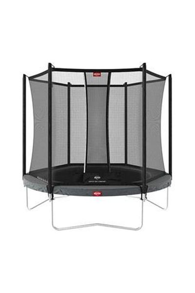 Berg Toys Τραμπολίνο Berg Favorit Regular GRI με Comfort 270 Net