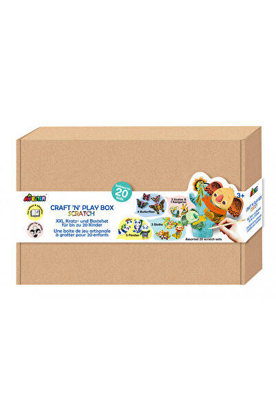 AVENİR Set creativ XXL de razuit - Craft N Play Box