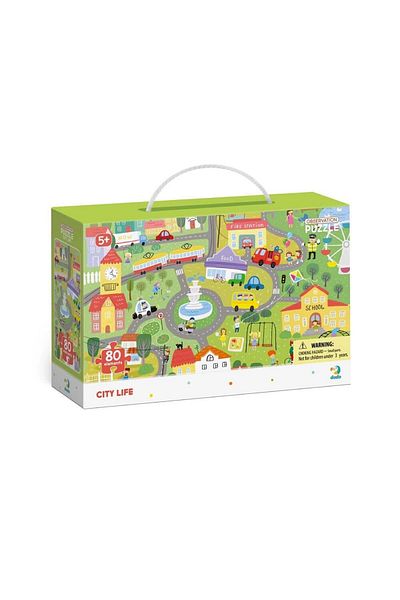 Dodo Puzzle - Orasul (80 piese)