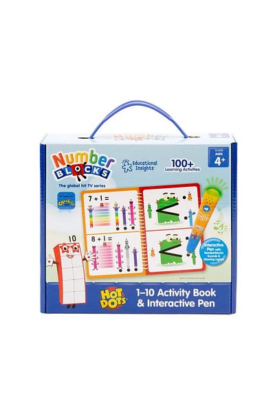 Educational Insights Set Hot DotsÂ® - Numberblocks de la 1 la 10