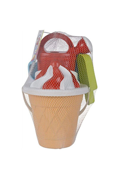 Androni Giocattoli Σετ παιχνιδιών με νερό και άμμο, κουβάς με εργαλεία παγωτού