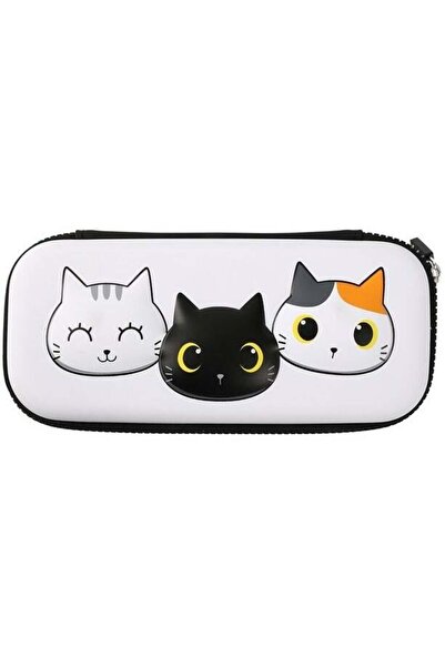 ITOTAL Penar scolar cu design cu pisicute, cu 1 fermoar, neechipat