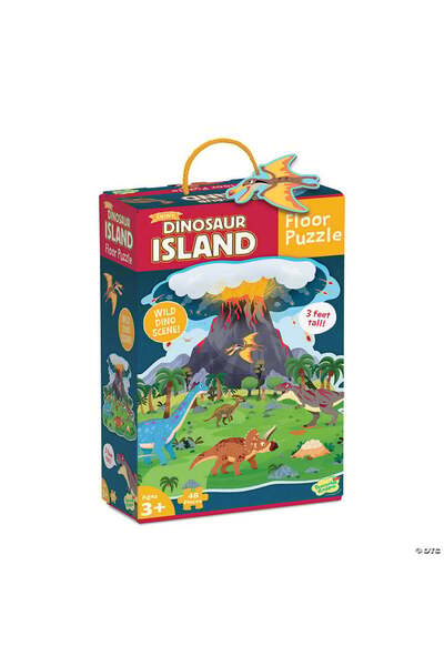 Peaceable Kingdom Puzzle de podea Insula dinozaurilor, podlahové puzzle Dinos...