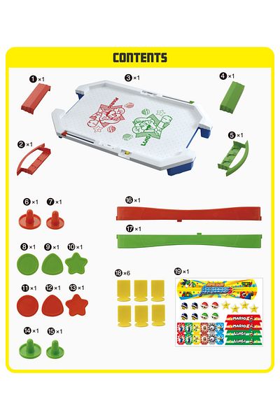 Epoch Joc Super Mario - Air Hockey
