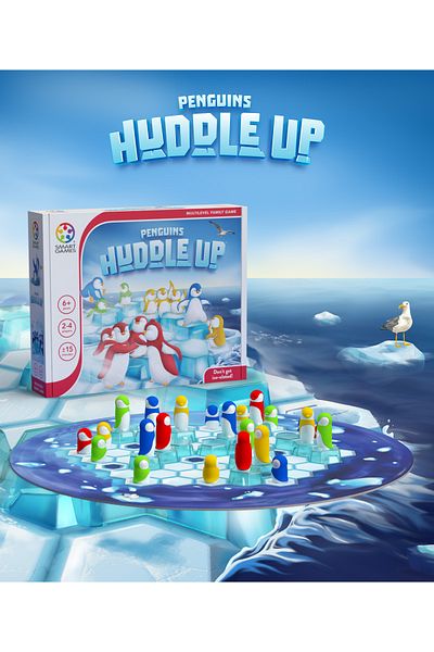Smart Games Joc de societate - Joc de strategie Pinguinii zgribuliti
