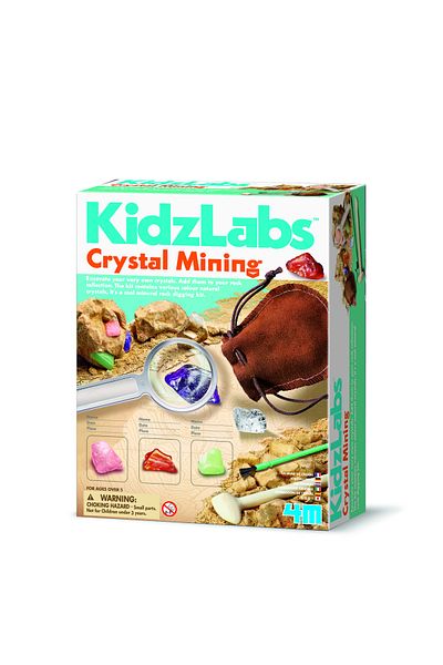 4M KidzLabs Crystal Digging Kit