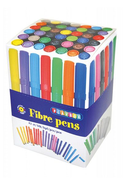 Playbox Set 42 carioci varf gros - Playbox