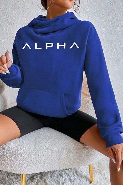 ciwi&life Унисекс суитшърт с принт Alpha Sax