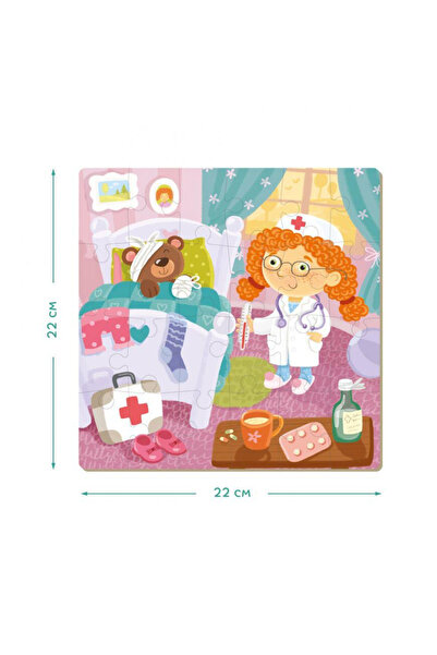 Dodo Puzzle 4 v 1 - Meserii (12, 16, 20, 24 dílků)