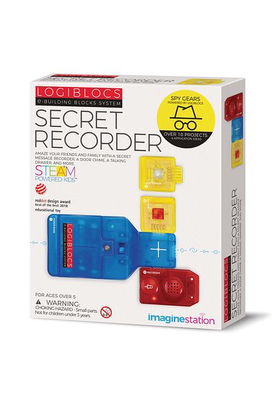 4M Logiblocs electronic game - Secret Recorder set