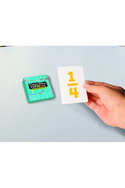 Learning Resources Joc de fractii - Set invatare si aprofundare conceptul de cifre subunitare