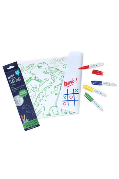 SUPERPETIT MINI Plansa de colorat din silicon - DINOZAURI