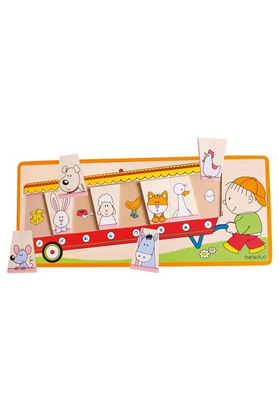 Beleduc Animal and Food Matching Game