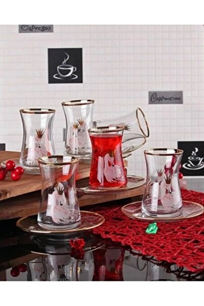 Paşabahçe 12 PARÇA ÇAY SETİ (ÖZEL FLAMİNGO SERİSİ )