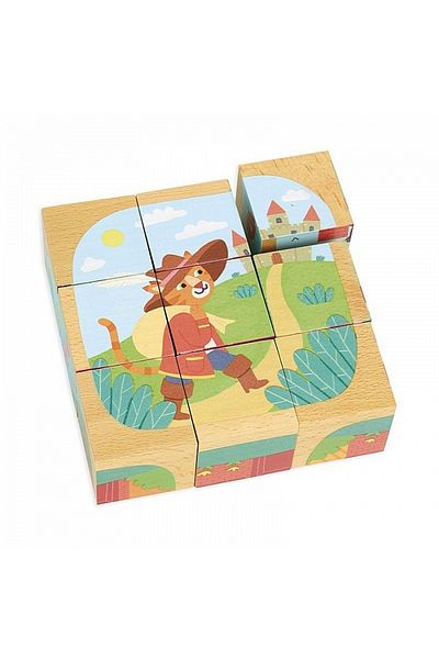 Vilac Story Puzzle Cubes - Innovative toy for little explorers