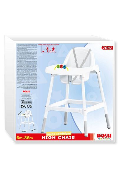 Dolu Baby high chair with tray