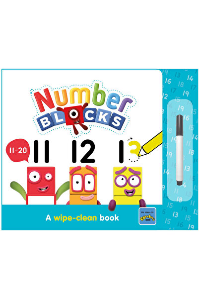 Learning Resources Numberblocks - Carticica Scriu si sterg Numberblocks 11-20