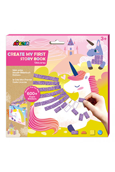 AVENİR Mozaic Prima mea carte de povesti - Unicorni