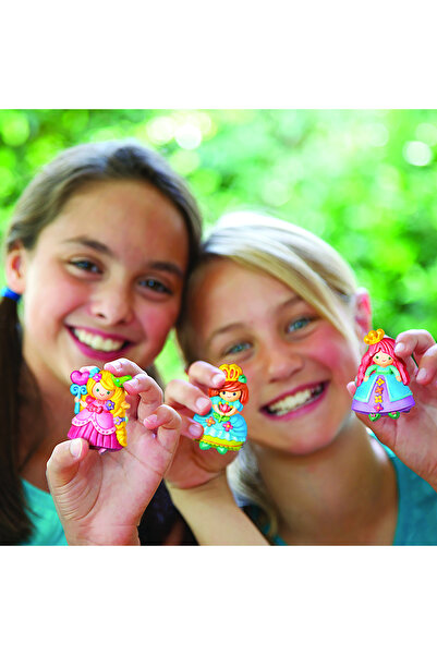 4M Atelier creativ Modeleaza si picteaza - Printesa cu sclipici