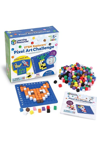 Learning Resources Joc de logica STEM - Arta Pixel