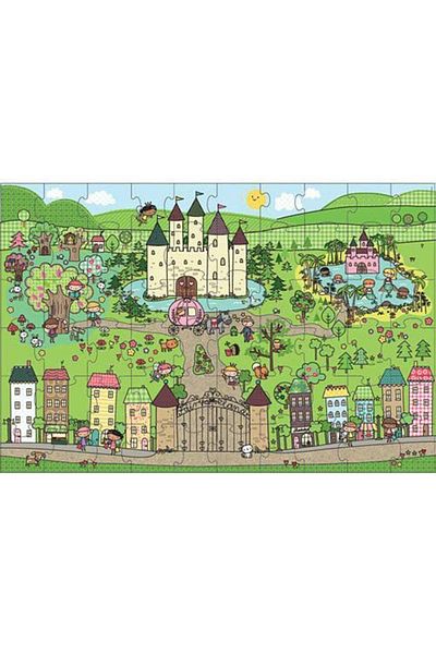 Melissa & Doug Moje první eko podlahová skládačka The Prince's Land