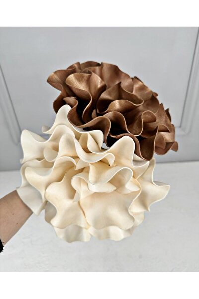 PEKİBU KREM YAPAY LATEKS EVA ÇİÇEK