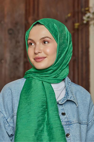 Şalland Waterway Jacquard Shawl Benetton
