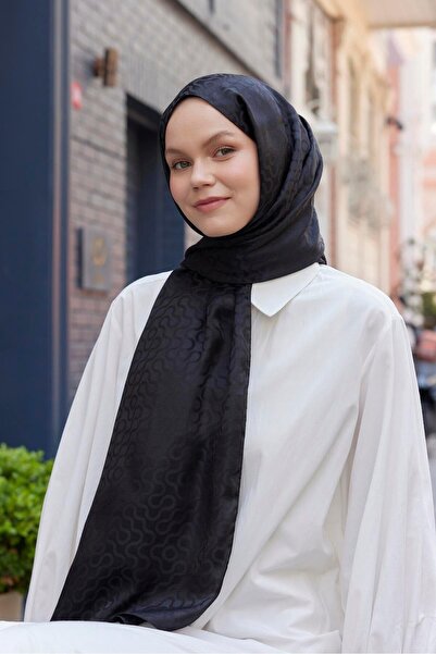 Şalland Μαύρο His Jacquard Σάλι