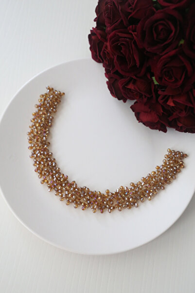 Alvinia El Yapımı Şık Ve Zarif Düğün Ve Nişan Gelin Tacı Ve Saç Aksesuarı