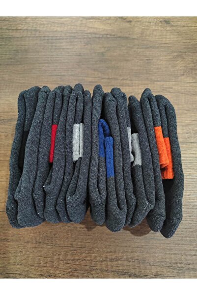 erceys Дамски чорапи за дома с щампа на коремните мускули, 6 чифта, неплъзгащи се, с кърпа вътре - средна част на крачола