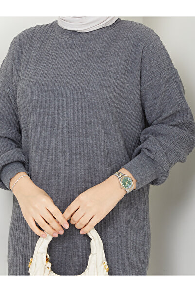 MODAMÜNASİP Υπέροχο πλεκτό κοτλέ τεμάχια πλεκτά, άνετο και κομψό σετ δύο τεμαχίων