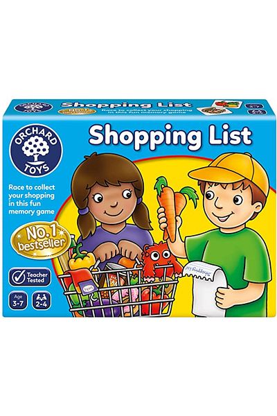 Orchard Toys Joc educativ in limba engleza Lista de cumparaturi SHOPPING LIST