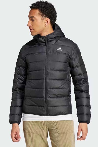 adidas Men's Black Feather Coat - Model Hz5730S