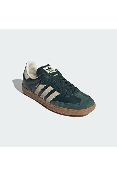 adidas Dope Kicks - SAMBA OG Shadow Green Cream White Gold Metallic
