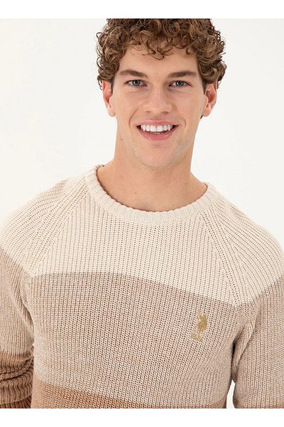 U.S. Polo Assn. Класически мъжки пуловер Slim Fit - G081GL0TK.000.1957246 DMLS