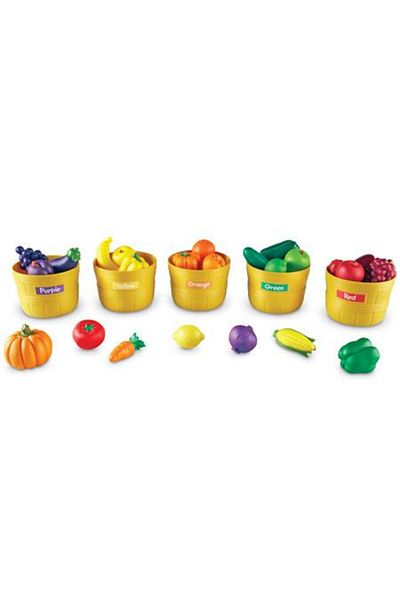 Learning Resources Farmer's Market - Fructele Fermierului - Set sortare culori