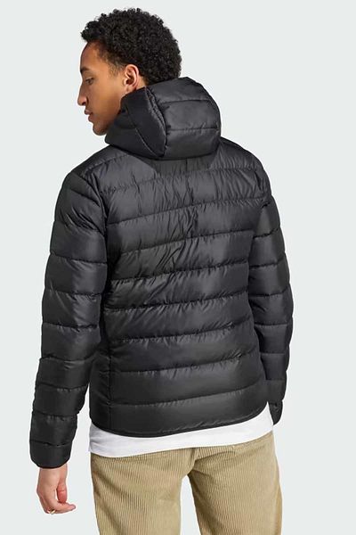 adidas Men's Black Feather Coat - Model Hz5730S