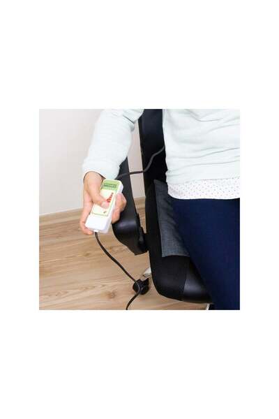 BRAVES Elektrikli Koltuk Minderi Sırt Detaylı Minder Kumandalı Pratik Kullanım Bilgisayar Sandalyesi Uyumlu