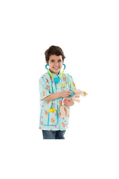 Melissa & Doug Costum de carnaval Asistenta medicala pediatrie