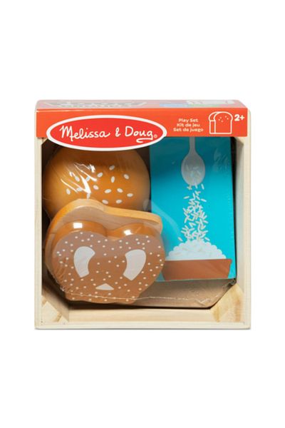 Melissa & Doug Set de joaca din lemn pentru jocuri de rol Panificatie
