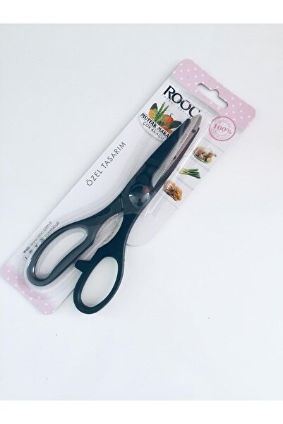 Rooc Çok Amaçlı Mutfak Makası Siyah