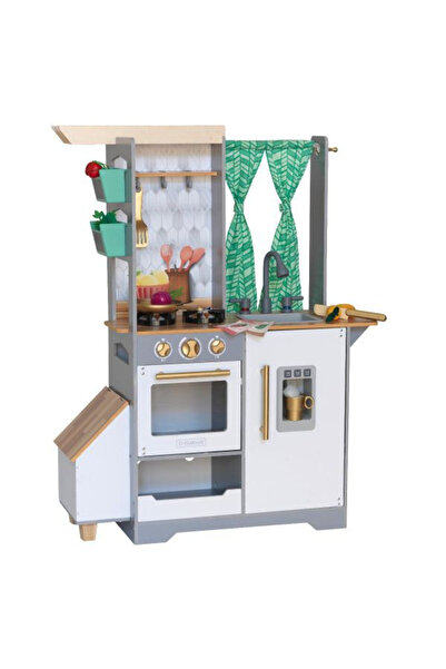 KIDKRAFT Dřevěná kuchyňka na hraní na terase