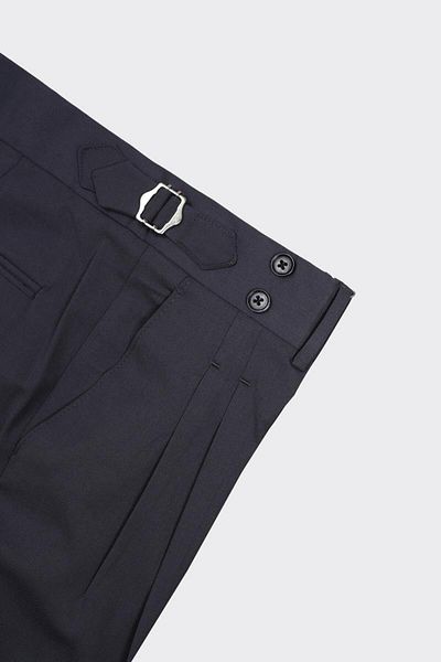 Kadir Büyükkaya Double Pleat Men's Trousers-Kax2207S