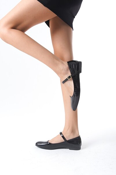 Ayakkabı Podyumum ΑÇΕΛΥΑ - Ορθοπεδικά Νέα Σεζόν Στρογγυλή Μύτη Κλειστό Κράνος Flat Σόλα