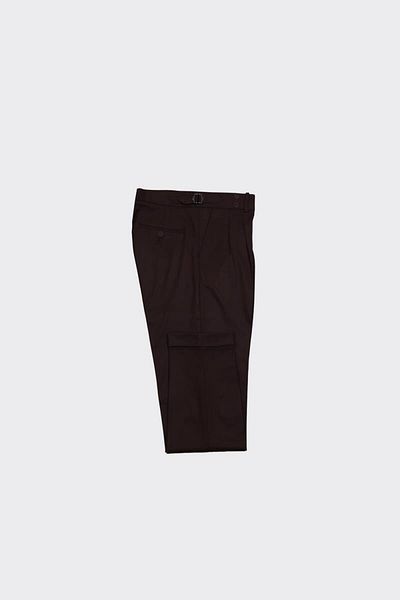 Kadir Büyükkaya Double Pleat Men's Trousers-Kax2211S