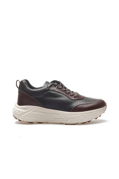 YAŞAR KAŞLI Men's Genuine Leather Daily Casual Shoes (40-44) 24K Ykö-20225 m Brown