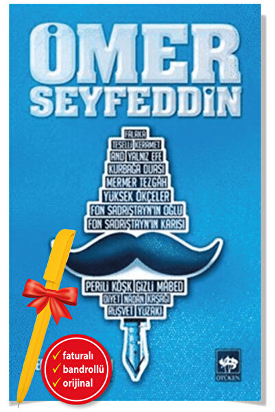 Ötüken Neşriyat Alfa Kalem+Ömer Seyfeddin-Seçme Hikayeler 1-YENİ Türk Edebiya...