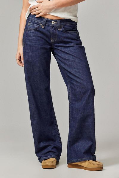 september island Low Waist Navy Blue Jeans