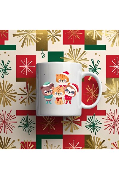 ÇİNİ HOME Ho ho ho Merry Cristmas Baskılı Kupa Bardak