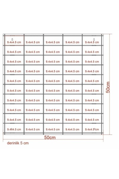 Genel Markalar Oyuncak Araba Rafı Ahşap Araba Rafı 50 Li (HOTWHELS VE MATCBOX ARABALAR IÇİN UYGUN)
